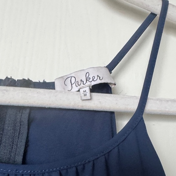 Parker Navy Blue Tribal Short Romper - Picture 4 of 5